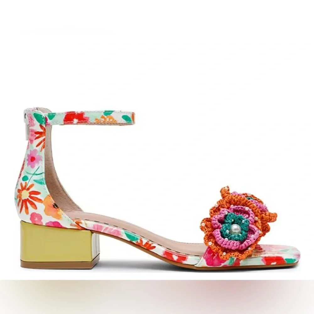 Betsey Johnson
Brandee Crochet Flower Dress Sandals - Picture 6 of 12